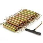 קפיצים | טרמפולינה 6 פיט+מותחן קפיצים | 183 ס"מ