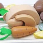 ערכת עוף שלם מעץ לילדים