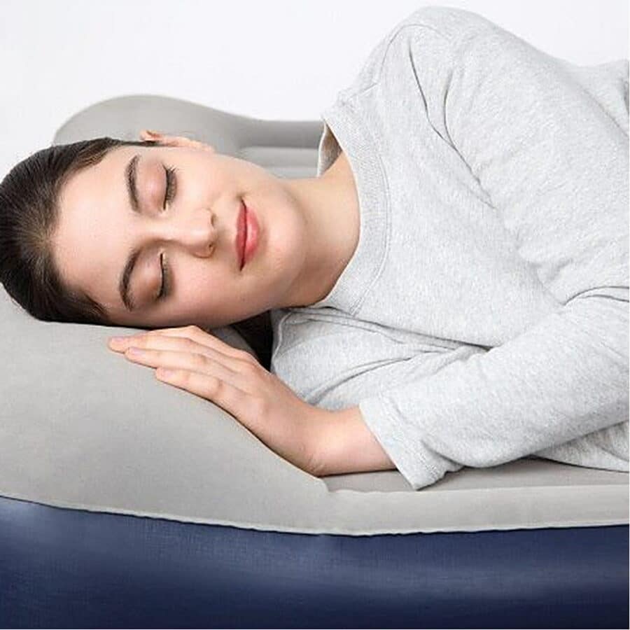 ⁦מזרן מתנפח זוגי עם משאבה מובנית | Queen INDOOR Airbeds⁩ – תמונה ⁦2⁩