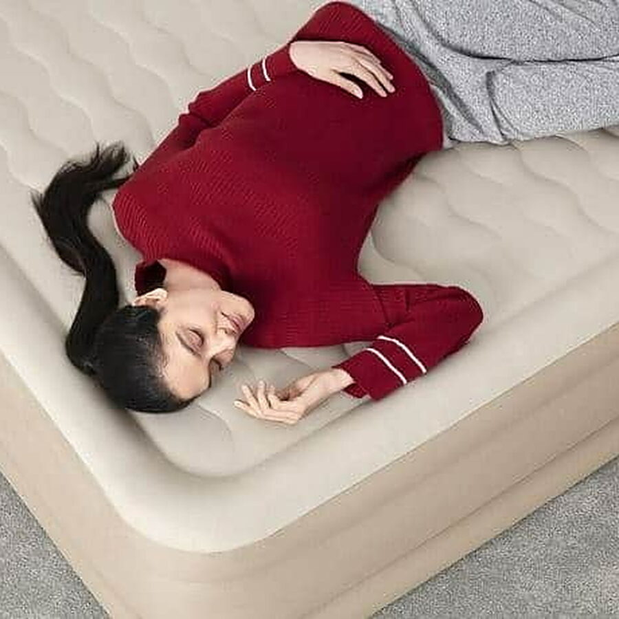 ⁦מזרן מתנפח זוגי עם משאבה מובנית | Queen Fortech Airbeds⁩ – תמונה ⁦2⁩