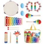 ערכת כלי נגינה מעץ לילדים