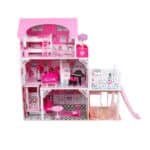 בית בובות מעץ לילדים דגם שלי | W06A425