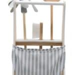 עגלת ניקיון מעץ לילדים