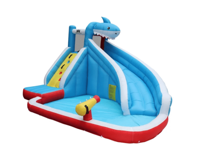 מתנפח פארק מים הכריש הענק | מתנפח רטוב