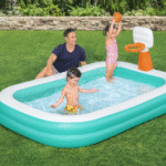 בריכה מתנפחת עם סל | בריכה לילדים