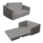 ספה נפתחת לילדים אפורה | בוואקום | מקט SAPAG