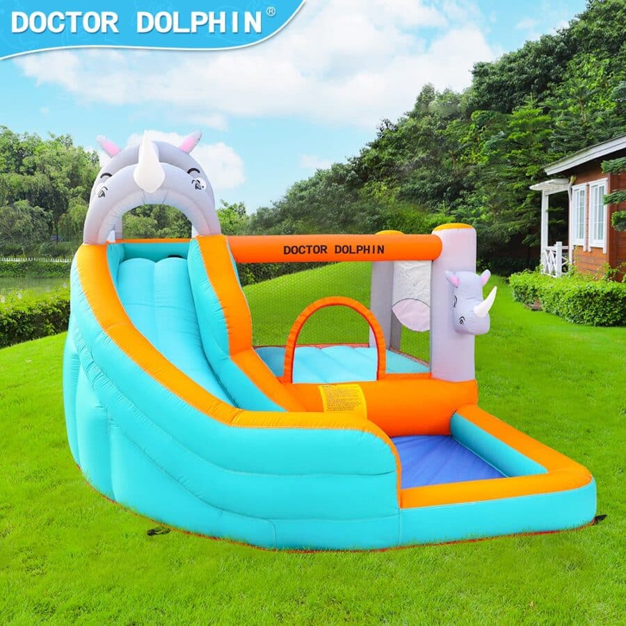 ⁦מתנפח מים הקרנפים W73009 מבית Doctor Dolphin⁩ – תמונה ⁦8⁩
