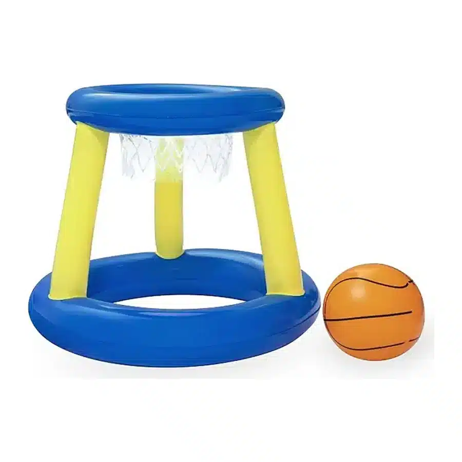 ⁦מתנפח למשחק כדורסל לבריכה + כדור מתנפח 52418 מבית BESTWAY⁩ – תמונה ⁦7⁩