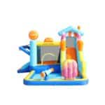 מתקן קפיצה מתנפח רטוב דוכן הגלידה| W73072T מקט|DOCTOR DOLPHIN