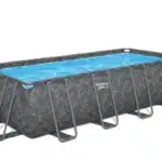 בריכת מלבנית+ משאבת חול 1600+סולם+ כיסוי וצמר גפן|5.49X2.74X1.32 סמ|APX 365| BESTWAY|מקט |