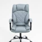 כיסא מנהלים ארגונומי יוקרתי עם ידיות בצבע אפור| מקט - E901GRA Y