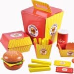 ערכת בורגר מעץ לילדים | מק"ט: W10B186 |