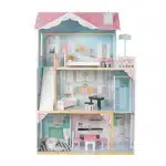 בית בובות גדול דגם יהלום תכלת גובה 121 ס"מ