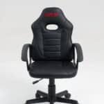 כיסא תלמיד ארגונומי לנוער עם ידיות בצבע שחור | מק"ט: 301A-BB | LEVEL UP