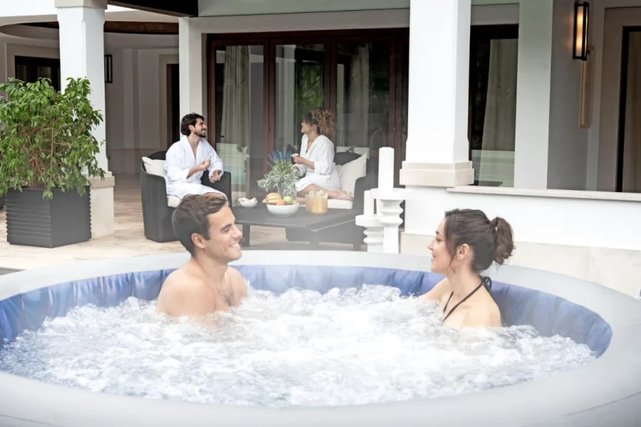 ג'קוזי מתנפח בייתי סנטוריני | SPA | 216×80| 6001T | SANTORINI HY| Bestway