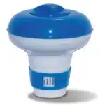 כלורינטור צף כחול ולבן לטבליות כלור לבריכה | yrz