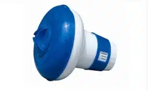 כלורינטור צף כחול-לבן לטבליות כלור לבריכה | yrz