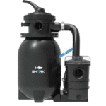 משאבת חול 1500 גלון בשעה לבריכה כולל זוג צינורות וצמר סינון| מקט 1235523| SHARK