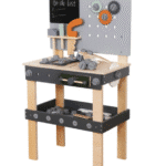 שולחן כלי עבודה רון בצבע שחור מעץ לילדים | מקט  W03D242B