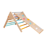 משולש פיקלר גדול מעץ לילידים לשיפור תנועה ואיזון | מקט W01F021