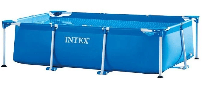 בריכת עמודים מלבנית כחולה | 260X160X65 סמ| מקט 28271| INTEX