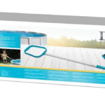 אריזת ערכת ניקוי לבריכה INTEX הכוללת שואב, רשת שטוחה ומוט | yrz