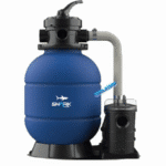 משאבת חול 2400 גלון בשעה לבריכה כולל זוג צינוריות וצמר סינון | מקט 1235524| SHARK