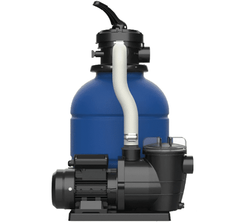 משאבת חול 2400 גלון בשעה לבריכה כולל זוג צינוריות וצמר סינון | מקט 1235524| SHARK