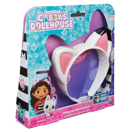 אוזניות מוזיקליות בית בובות של גבי | Gabby's Dollhouse Magical Musical Cat E | מק"ט 3610H