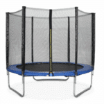 טרמפולינה צבעונית עם רשת ובסיס מתכת | yrz