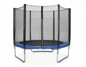 טרמפולינה + סולם 12 פיט ללא קרטון באיסוף עצמי בצבע כחול ( 366 סמ) OSA366_OUTLET מבית Jumpy Jump