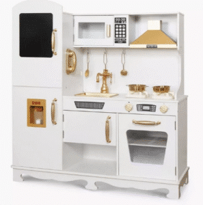 מטבח אלקטרוני ורד מעץ לילדים W10C544E