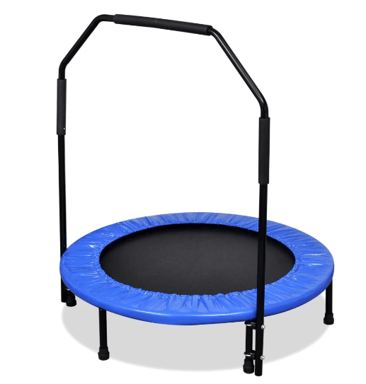 טרמפולינה עם ידית U בקוטר 40 אינץ בצבע כחול (101 סמ) TH101