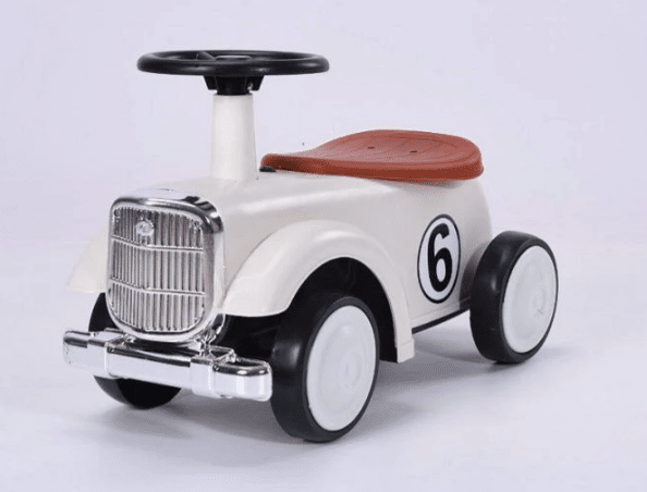 בימבה וינטג לפעוטות עם אורות וצלילים בצבע שמנת 28834SH מסדרת Retro line