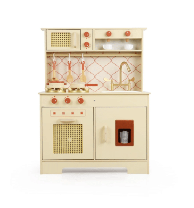 מטבח לילדים מעץ אלקטרוני ראטן