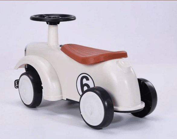 ⁦בימבה וינטג לפעוטות עם אורות וצלילים בצבע שמנת 28834SH מסדרת Retro line⁩ – תמונה ⁦3⁩