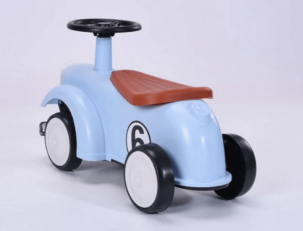 ⁦בימבה וינטג לפעוטות עם אורות וצלילים בצבע תכלת 28834B מסדרת Retro line⁩ – תמונה ⁦2⁩