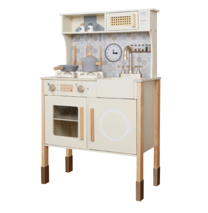 ⁦מטבח לילדים מעץ אלקטרוני טוקיו⁩ – תמונה ⁦2⁩