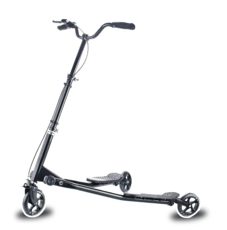 ⁦קורקינט סטריטר ספיידר 3 גלגלים מקצועי בצבע שחור streeterBL⁩ – תמונה ⁦2⁩