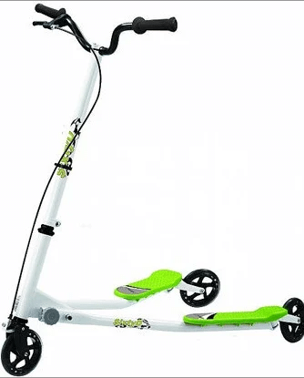 ⁦קורקינט סטריטר ספיידר 3 גלגלים מקצועי בצבע ירוק streeterG⁩ – תמונה ⁦3⁩