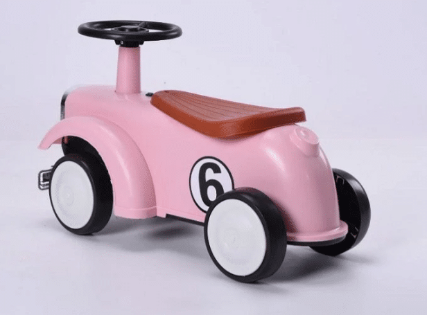 ⁦בימבה וינטג לפעוטות עם אורות וצלילים בצבע ורוד 28834P מסדרת Retro line⁩ – תמונה ⁦3⁩