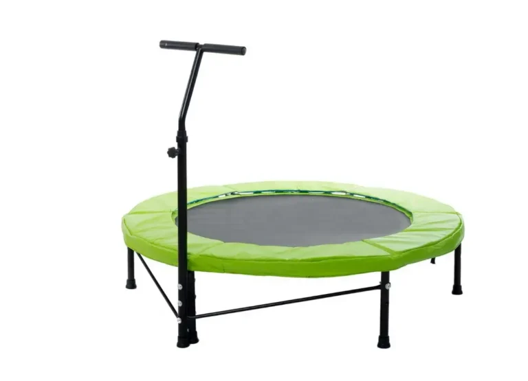 טרמפולינת ספורט ירוקה עם ידית | yrz