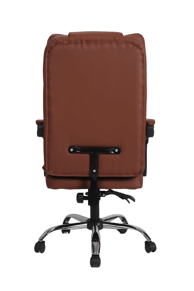 ⁦כיסא מנהלים יוקרתי בצבע חום⁩ – תמונה ⁦3⁩