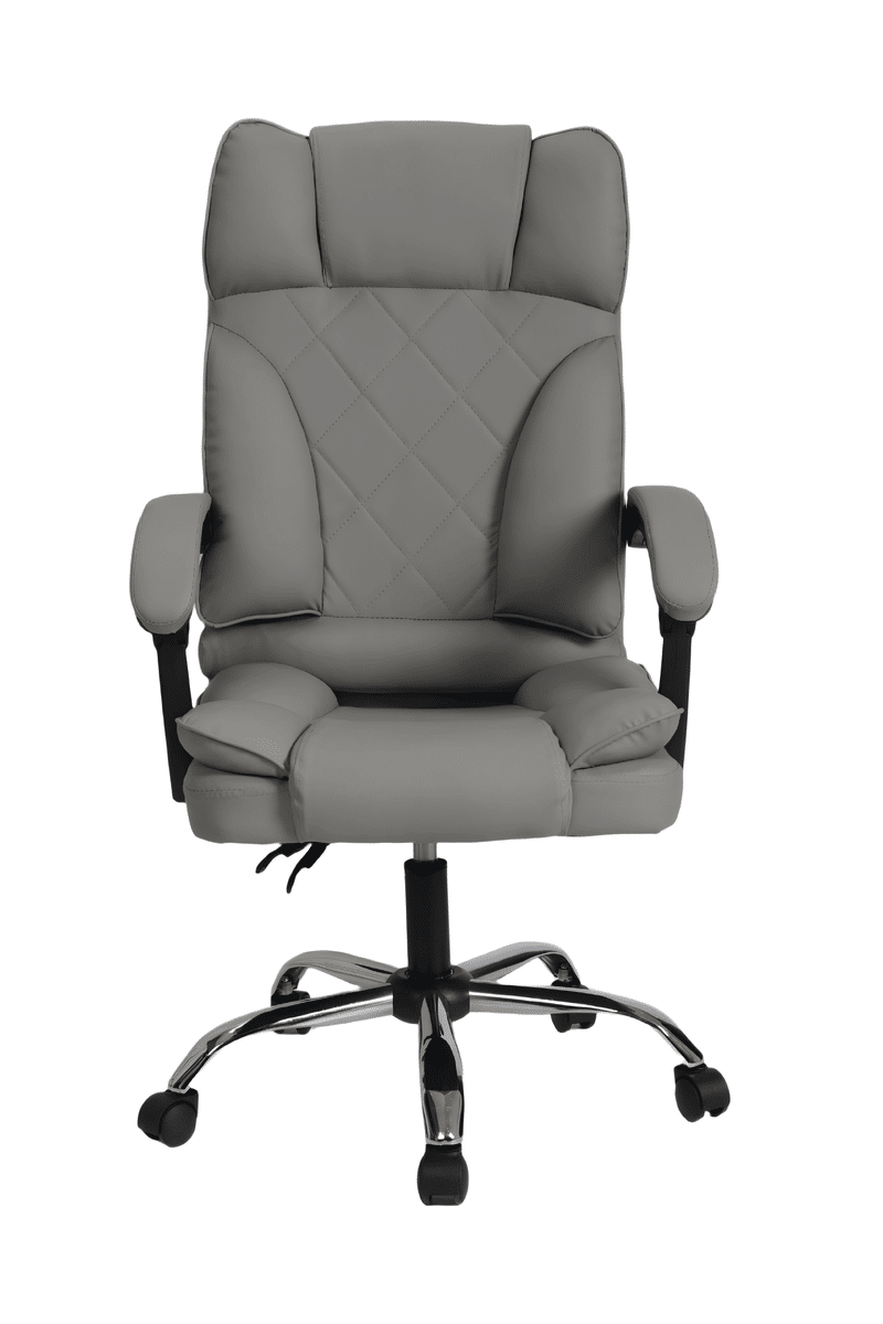 כיסא מנהלים יוקרתי בצבע אפור