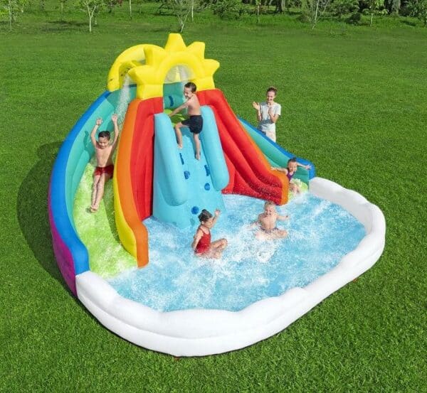 מתנפח מים דו מסלולי קשת בענן 5346P מבית BESTWAY