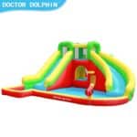 מתנפח מים + שתי מגלשות W73018 Doctor Dolphin