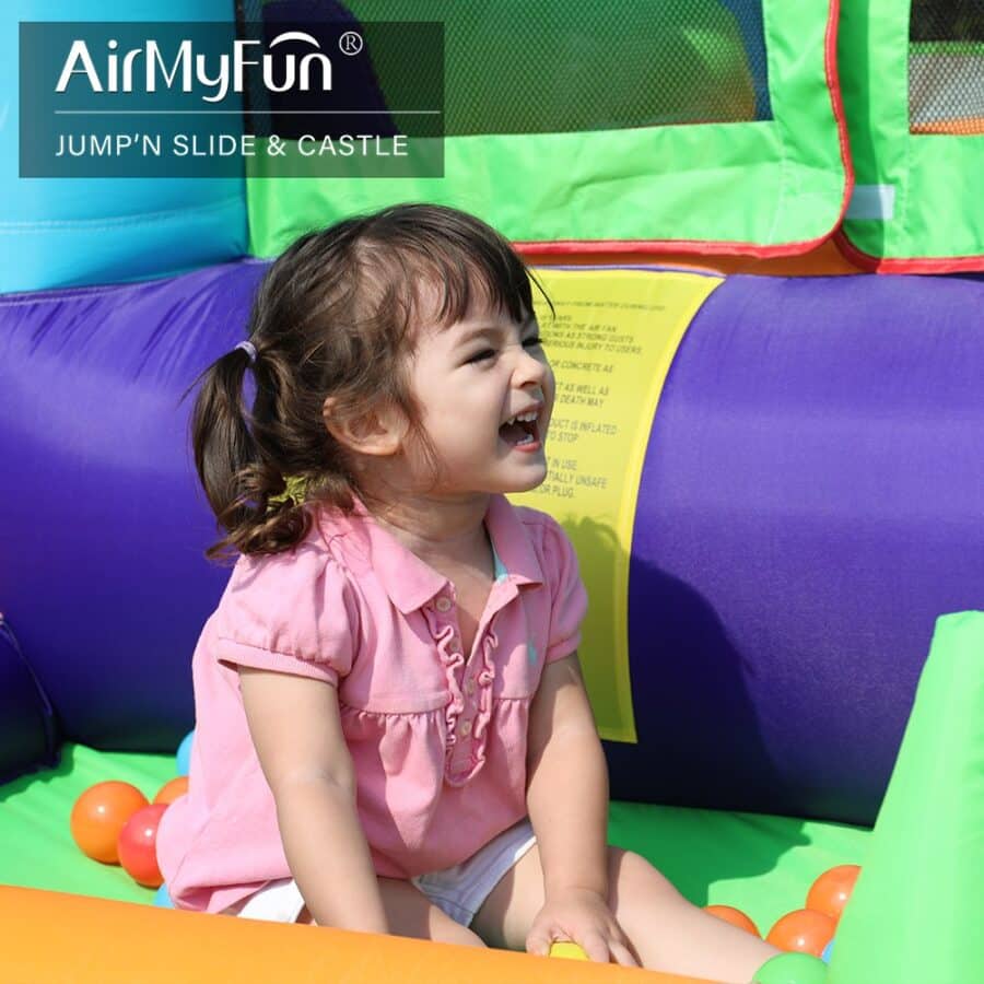 ⁦מתנפח עם שתי מגלשות D82003 Air My Fun⁩ – תמונה ⁦5⁩