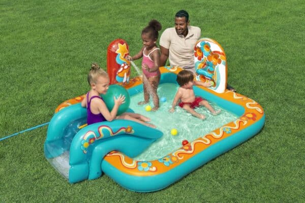 בריכה מתנפחת לילדים דיסקו מידות 1.93X1.52X0.74 סמ 53164 מבית BESTWAY