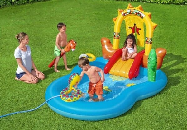 בריכה מתנפחת לילדים המערב הפרוע (264X188X140 סמ) 53118 מבית BESTWAY