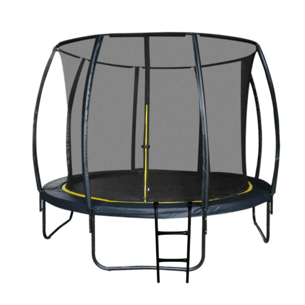 טרמפולינה 12 פיט - 366 סמ בצבע שחור כולל סולם